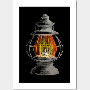 Vintage Lantern Posters and Art